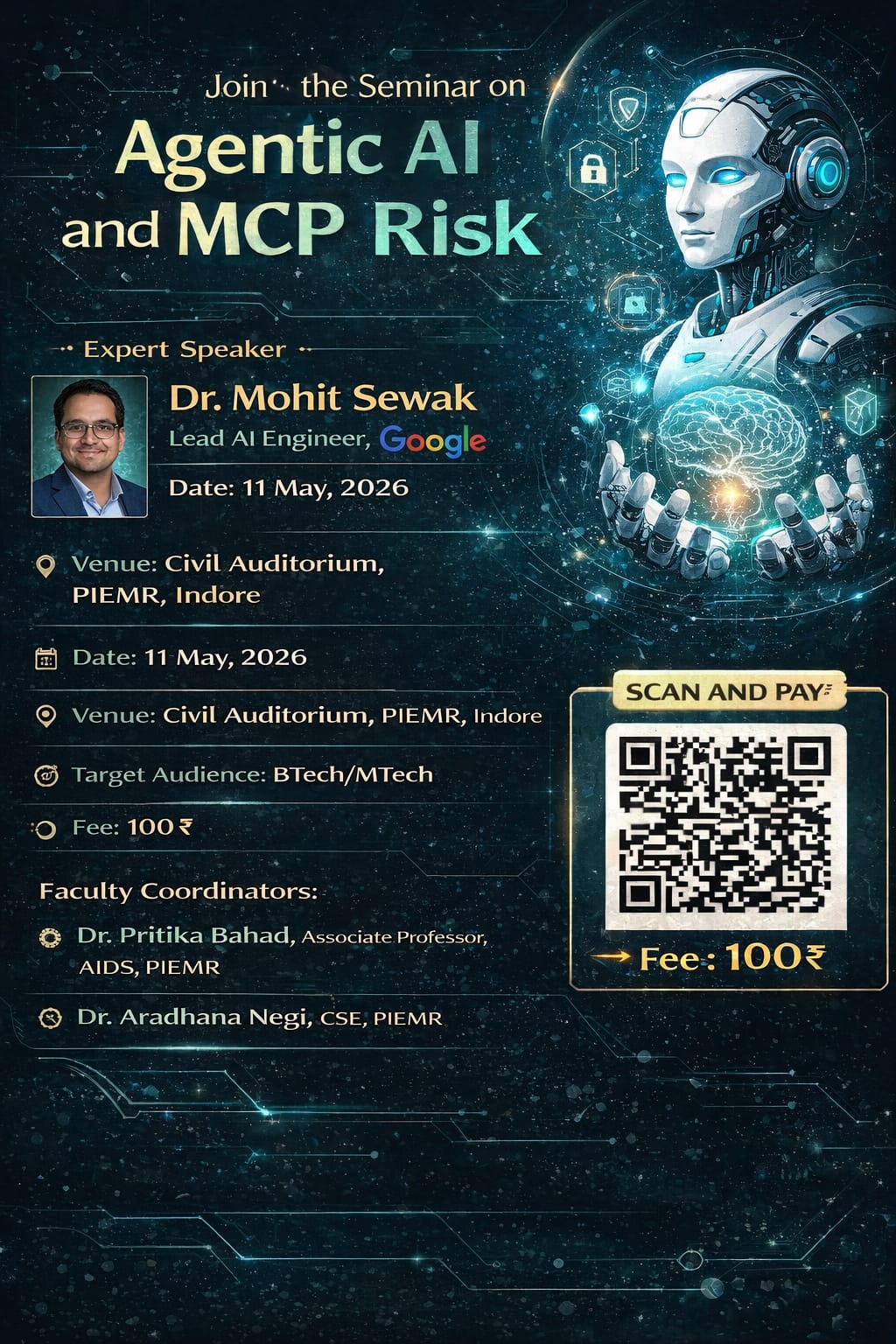 Individual Test Paid Event Poster